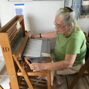 Peggy Church at Loom